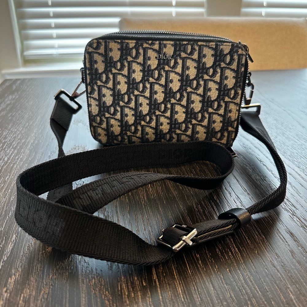 Christian Dior crossbody bag. No marks or rips. With receipt, box and dust bag